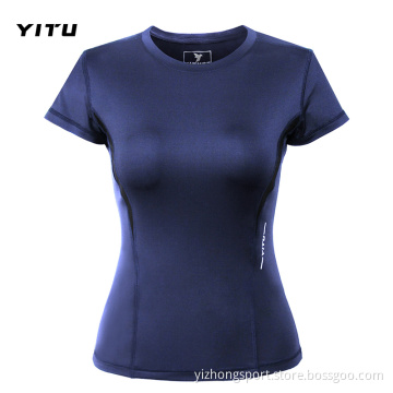 Moisture Wicking Dry Fit T Shirt Womens Tight